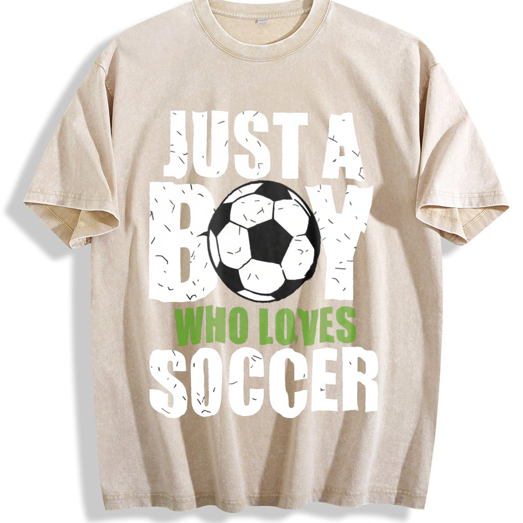 Global Soccer Fan Vintage Washed T-Shirt product image 1