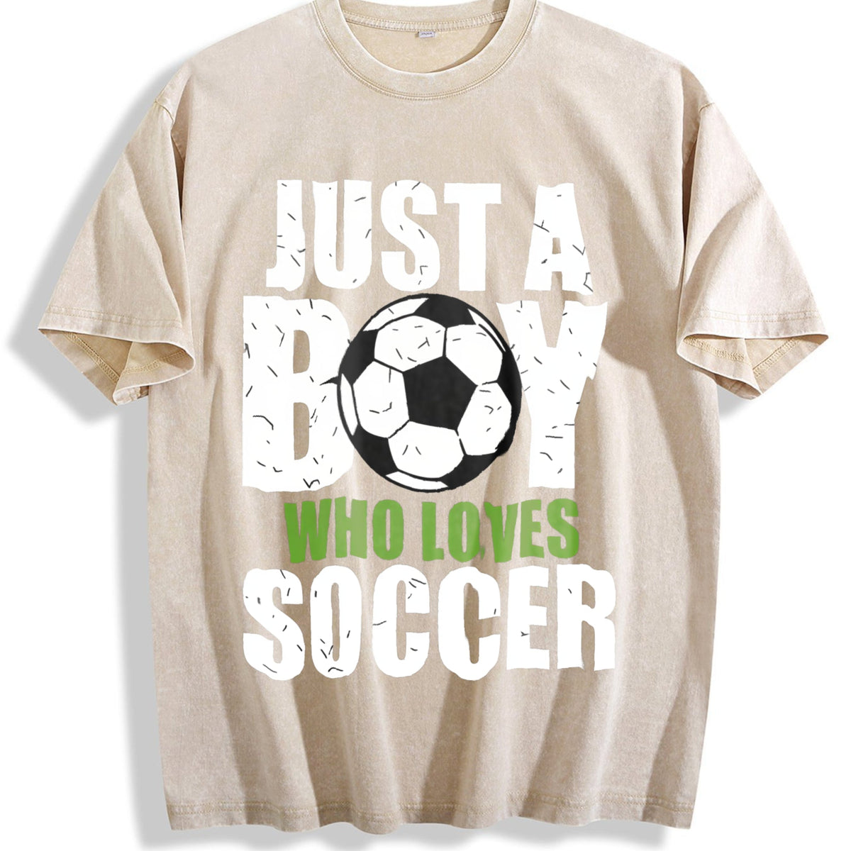 Global Soccer Fan Vintage Washed T-Shirt product image 1