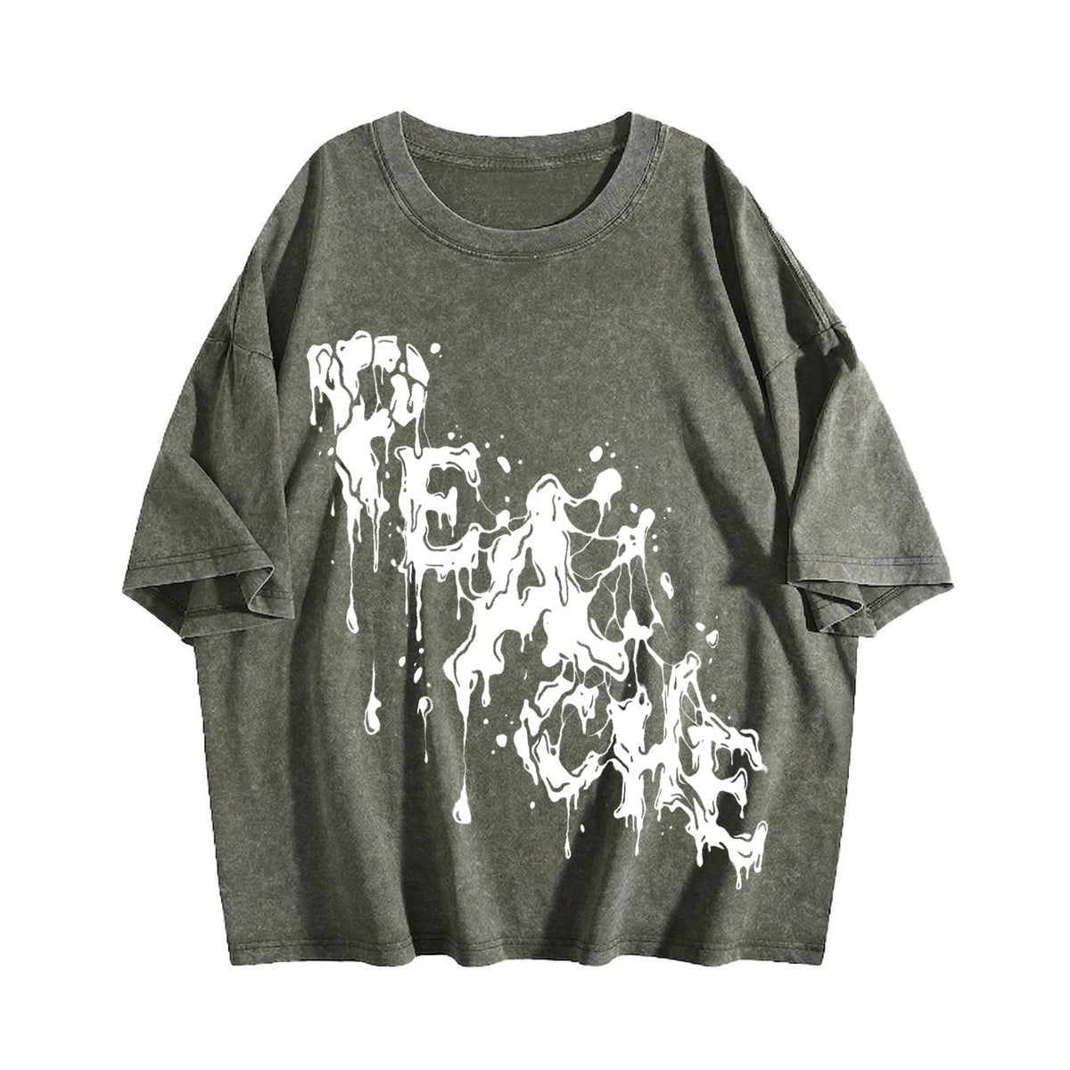 Explorer Statement With Dripping Graffiti Fear Vintage product image 4
