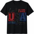 USA Land Of The Free Racerback Cotton T-Shirt product image 1