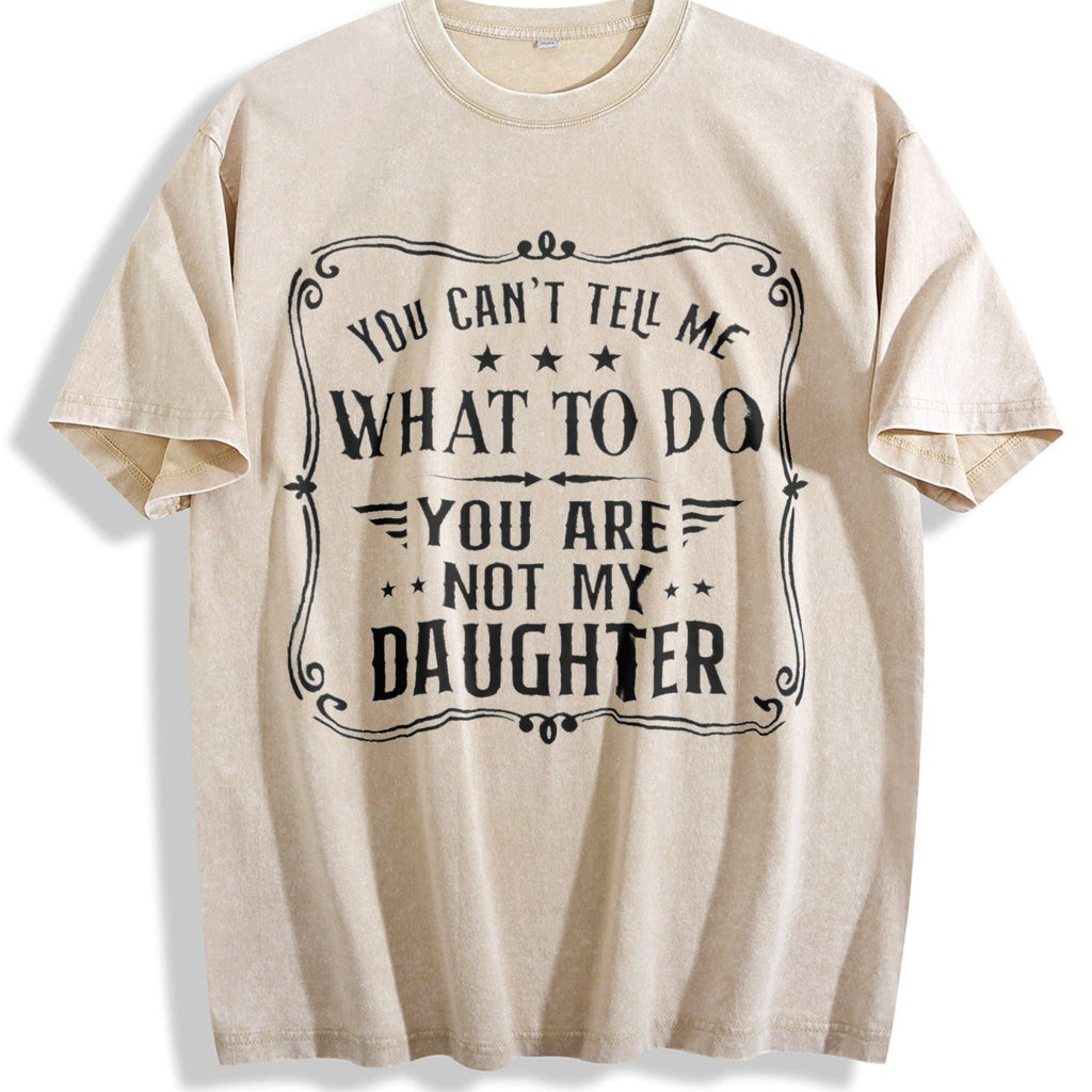 You Can't Tell Me Vintage Washed T-Shirt product image 1
