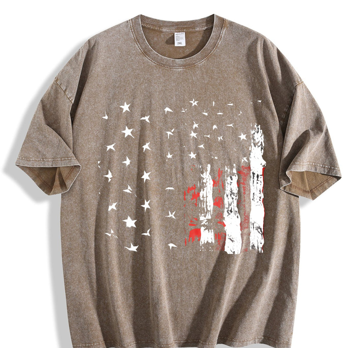 Revival American Flag Ink Sand- Feel Relaxed Pre-shrunk product image 3