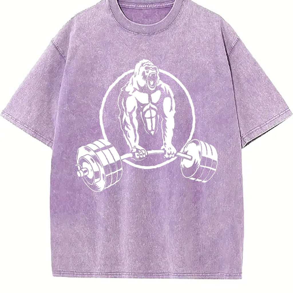 Gym Motivation Vintage Washed T-Shirt product image 6