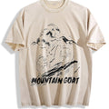 Funny Mountain Goat 90s Vintage Washed T-Shirt product image 1