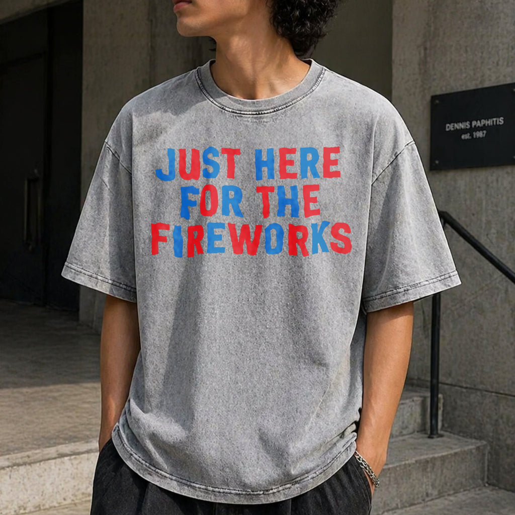 Funny Family Fourth Of July Vintage Washed T-Shirt product image 12