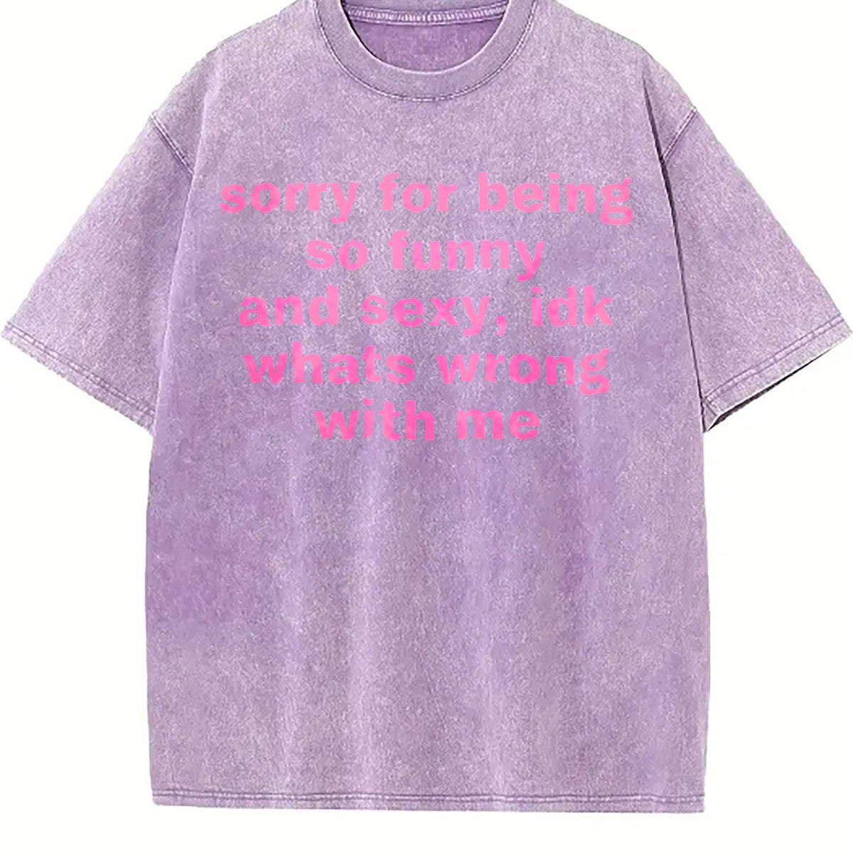Sorry For Being So Funny And Sexy Vintage Washed T-Shirt product image 6