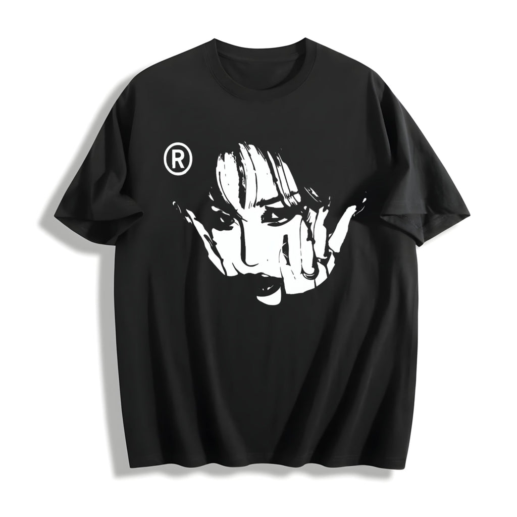 Face Y2K Cotton T-Shirt product image 1