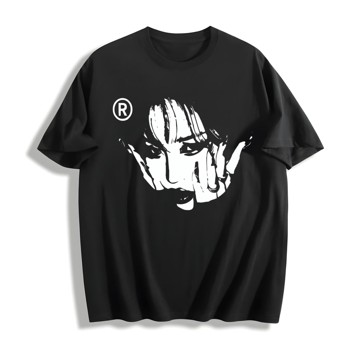 Face Y2K Cotton T-Shirt product image 1