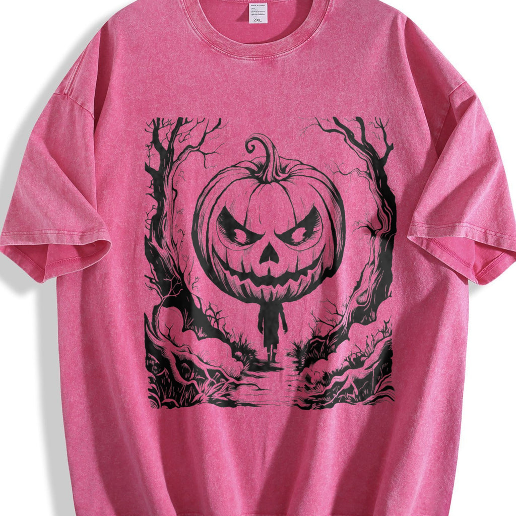 Halloween Scene 90s Vintage Washed T-Shirt product image 7