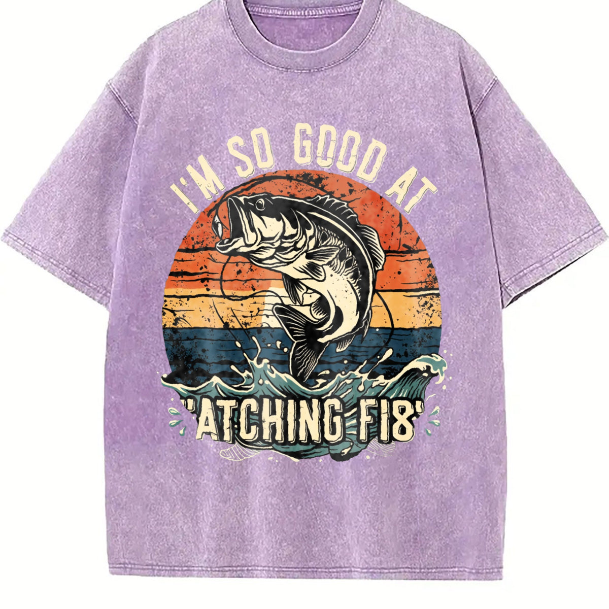 Fish Sunset Y2K Boxy Aesthetic Old School Summer Vibes product image 6