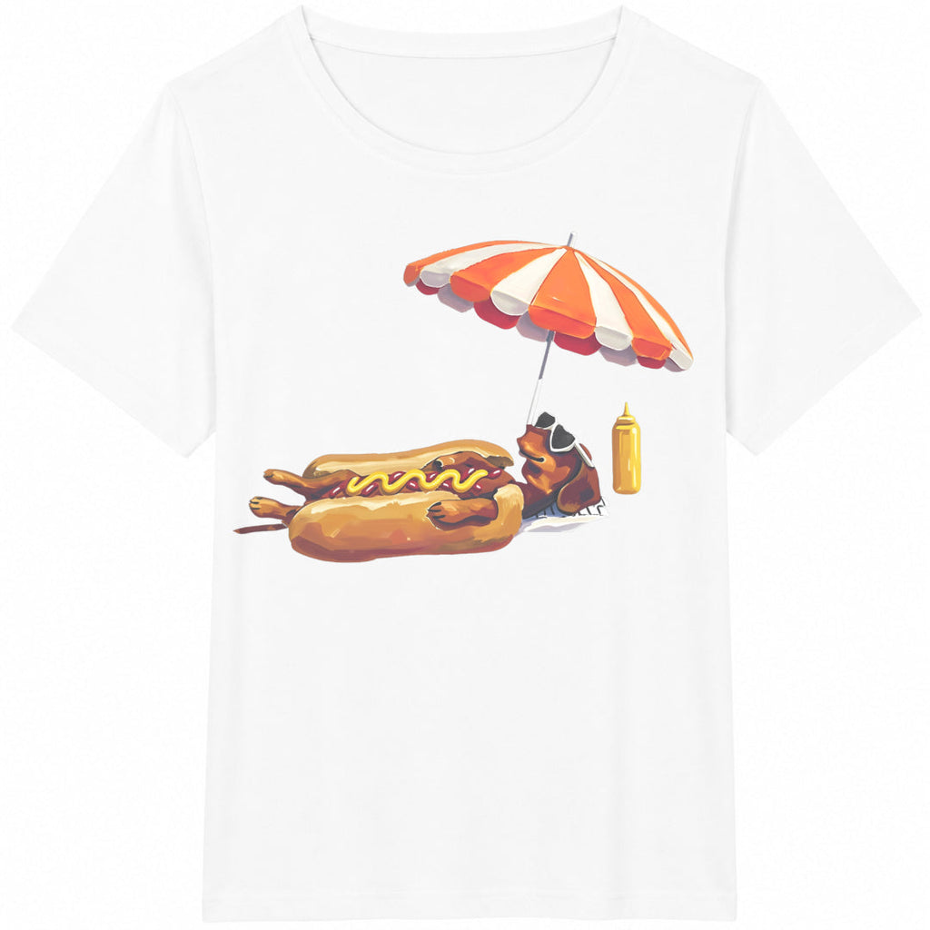 Funny Dachshund Hotdog Wiener Dog Cute Summer Beach product image 2