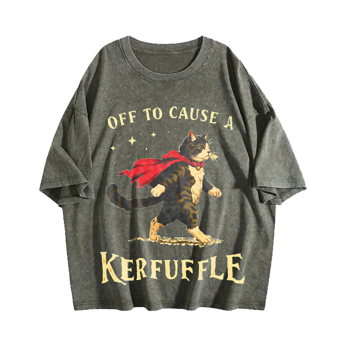 Chic For A Round Neckline Vintage Washed T-Shirt product image 4