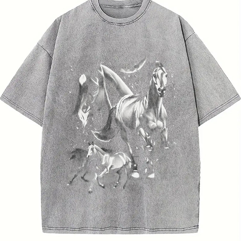 Wild Horses Vintage Washed T-Shirt product image 5