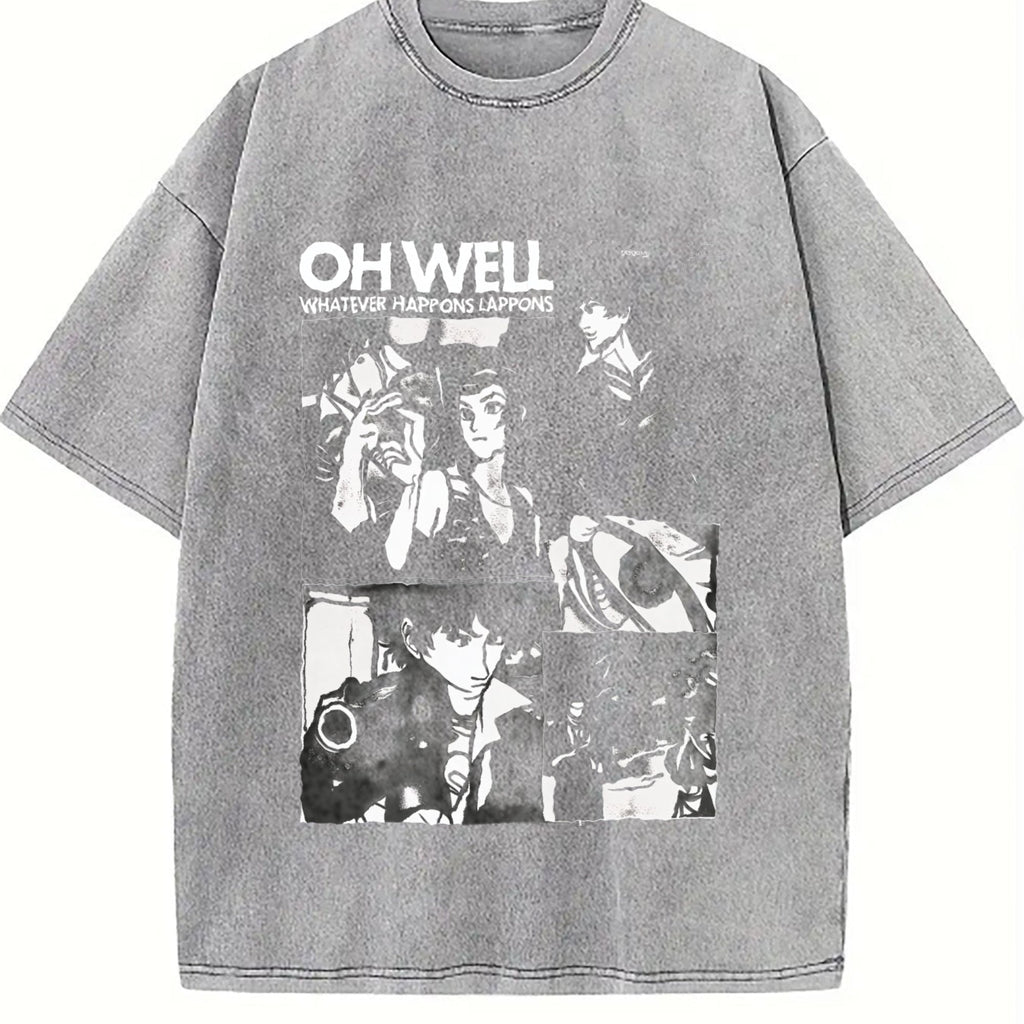 Cowboy Bebop Vintage Washed T-Shirt product image 5