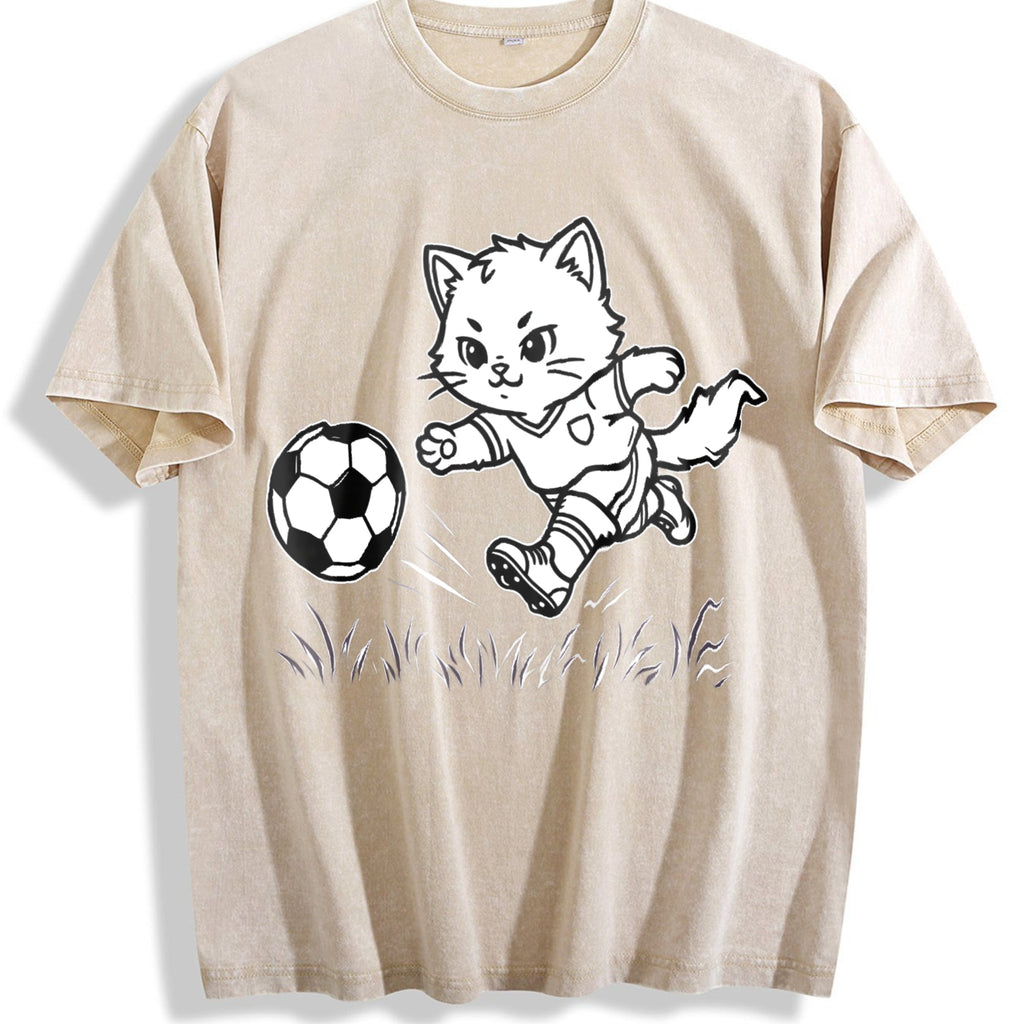 Global Soccer Fan Vintage Washed T-Shirt product image 1