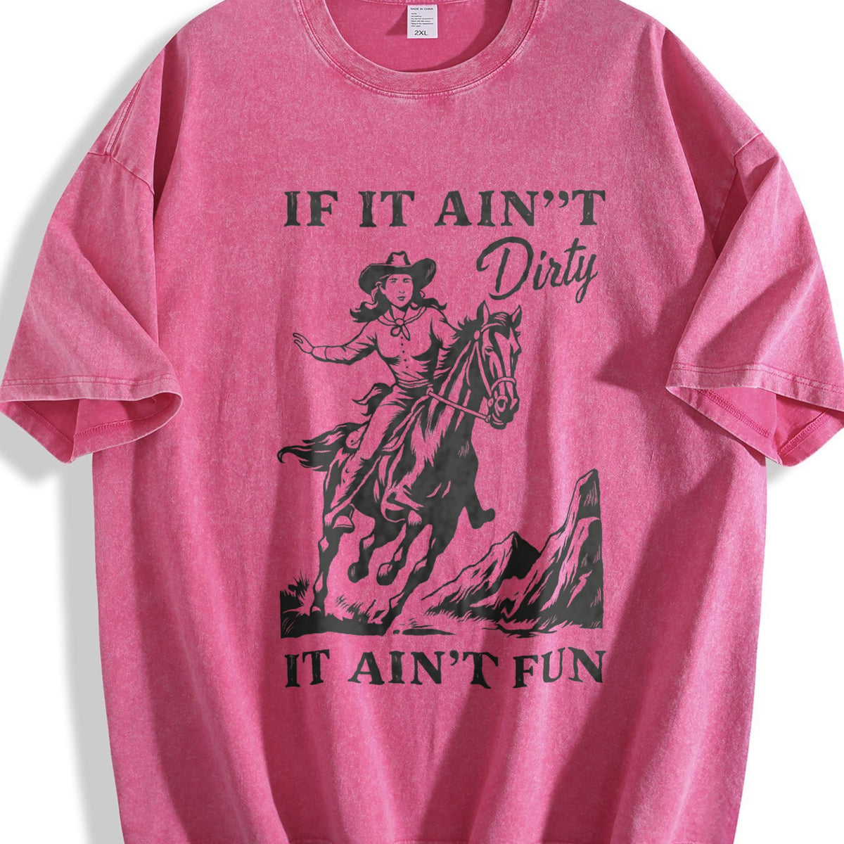 Western Cowgirl Vintage Washed T-Shirt product image 7