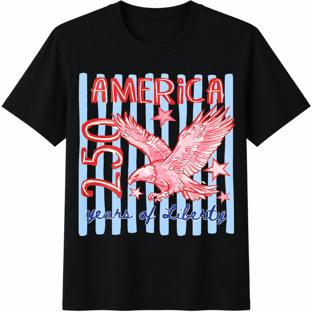 America 250 Years Of Liberty Cotton T-Shirt product image 1
