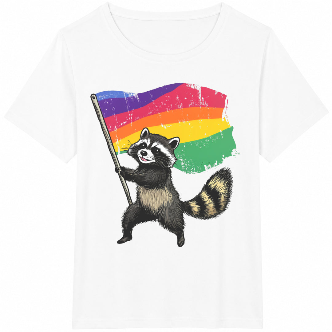 Cute Rainbow Animal Cotton T-Shirt product image 2