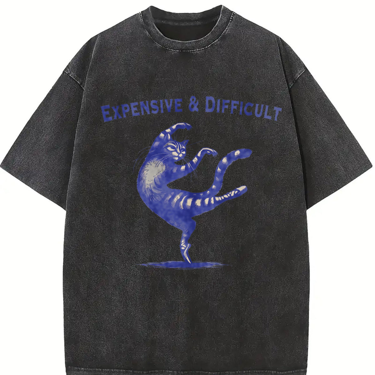 Expensive And Difficult Dancing Cat Funny 90s Vintage product image 2