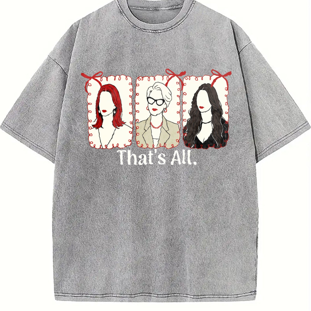 That's All Fashion Portraits Vintage Washed T-Shirt product image 5