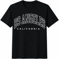 Flirla Los Angeles California Inspired Letter Cotton T-Shirt product image 1