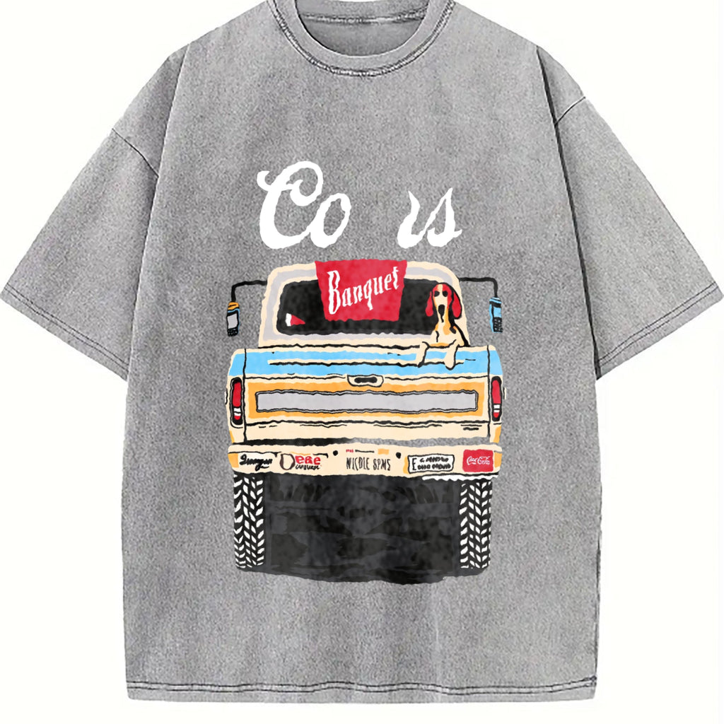 Truck Vintage Washed T-Shirt product image 5