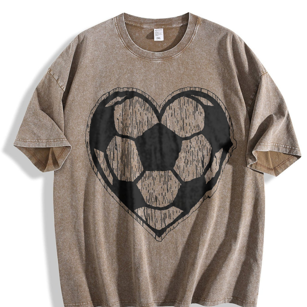 Global Soccer Fan Vintage Washed T-Shirt product image 3