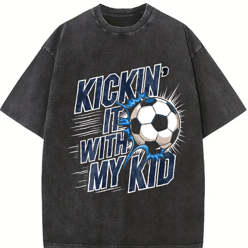 Global Soccer Fan Vintage Washed T-Shirt product image 2
