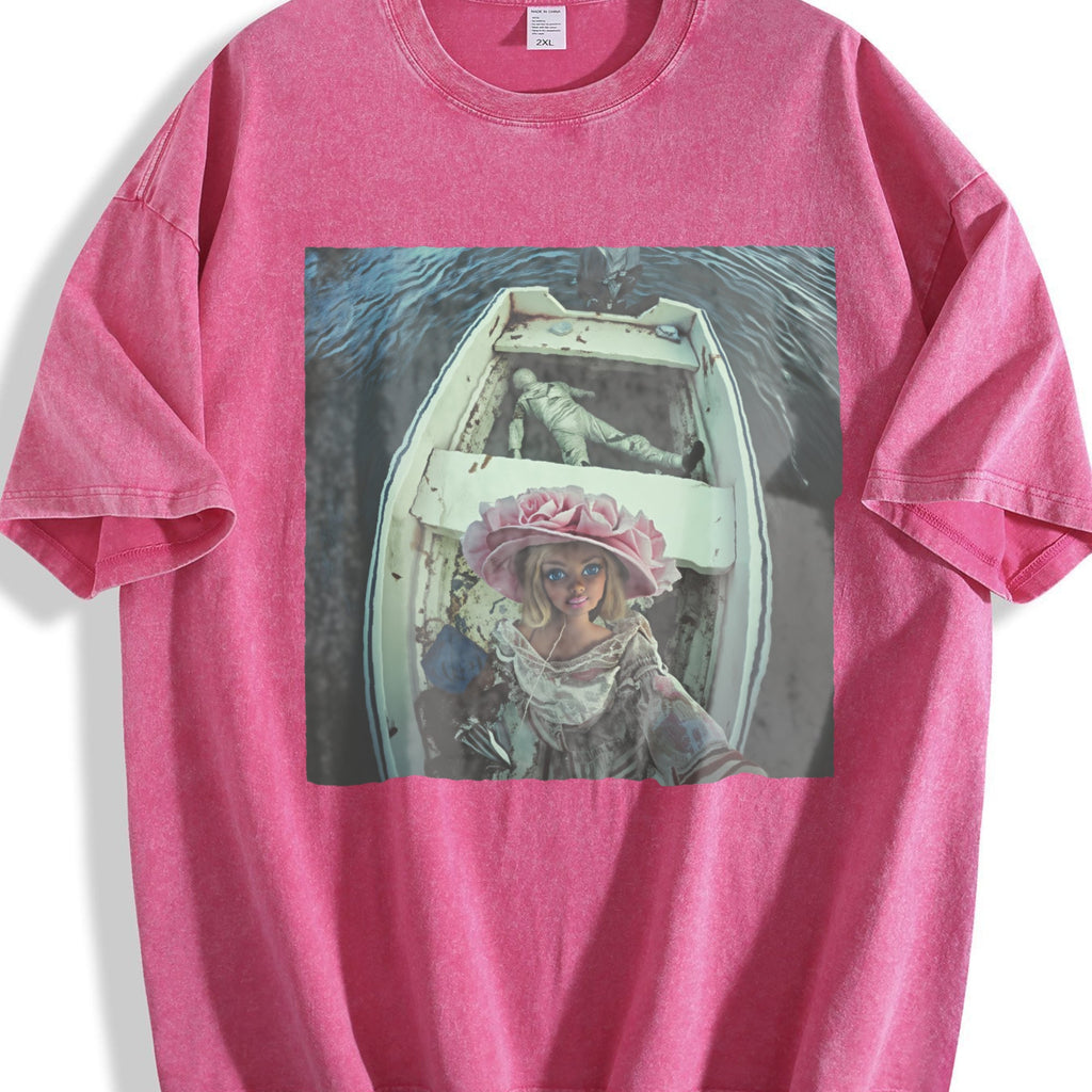 Doll in a Boat Vintage Washed T-Shirt product image 7