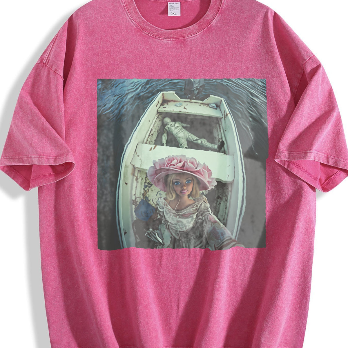 Doll in a Boat Vintage Washed T-Shirt product image 7