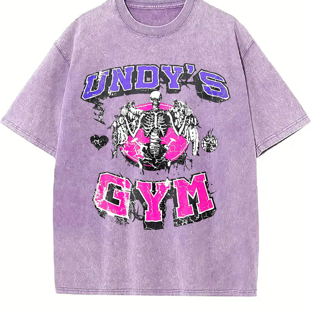 Undy's Gym Skeleton Vintage Washed T-Shirt product image 6