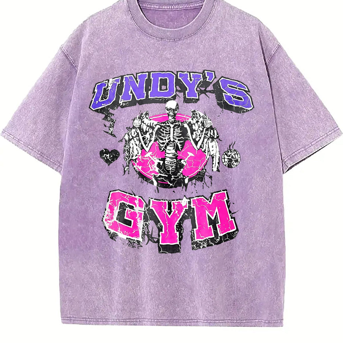Undy's Gym Skeleton Vintage Washed T-Shirt product image 6