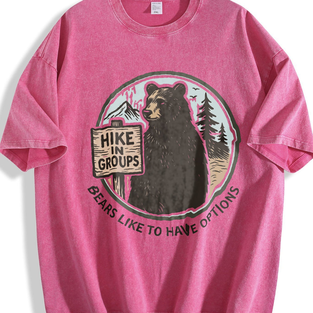 Hike In Groups Bears Like To Have Options Vintage Washed product image 7