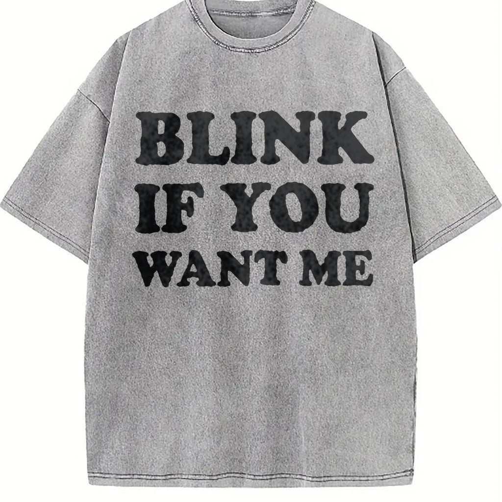 Blink If You Want Me Funny Flirting Sarcastic Pick Up product image 5