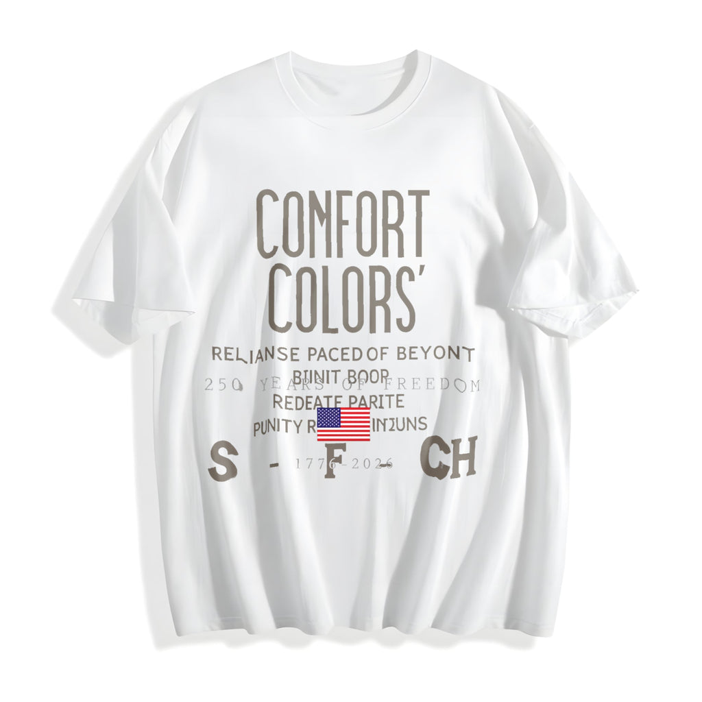America 250th Birthday - July 4 Cotton T-Shirt product image 2