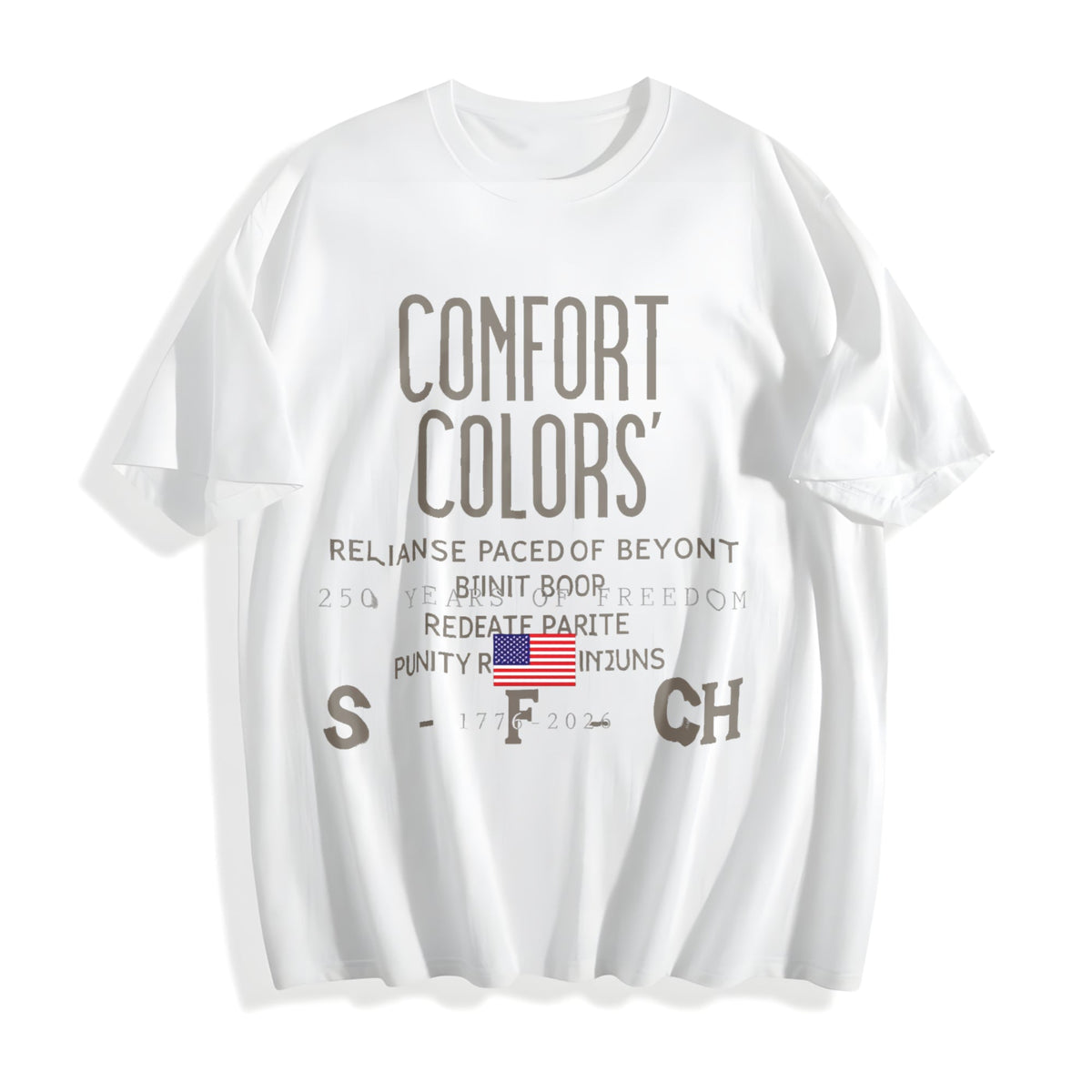 America 250th Birthday - July 4 Cotton T-Shirt product image 2