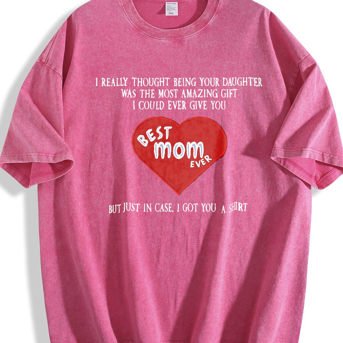 Funny Mother's Day From Daughter Vintage Washed T-Shirt product image 7