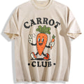 Carrot Club Funny Veggie Vintage Washed T-Shirt product image 1