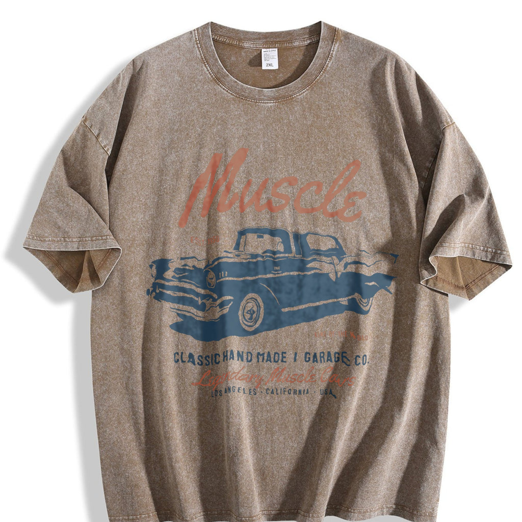 Car Vintage Washed T-Shirt product image 3
