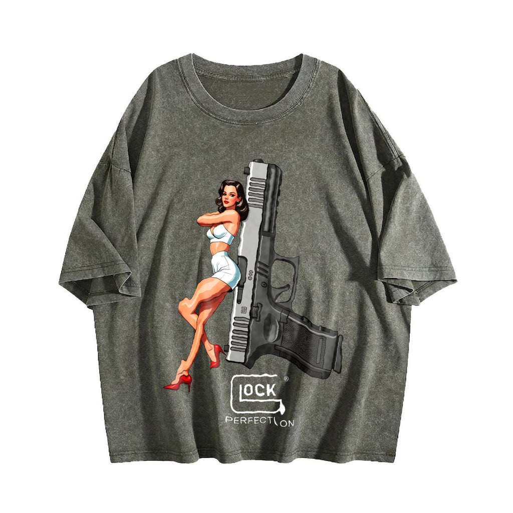 Glock Perfect Sexy Vintage Washed T-Shirt product image 4