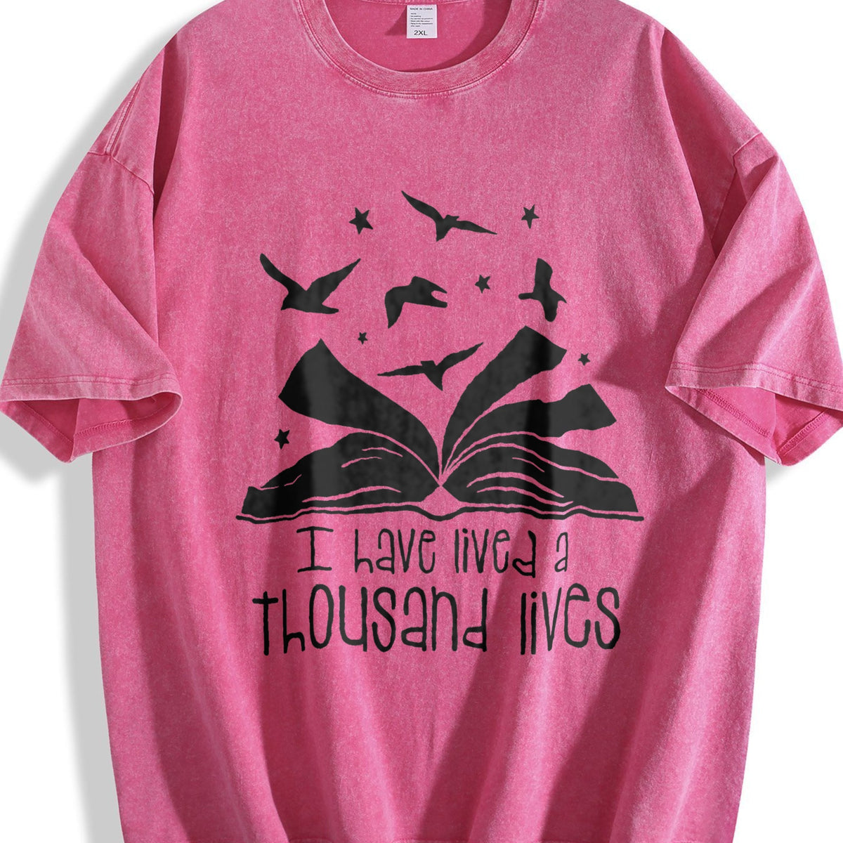 I Have Lived A Thousand Lives Vintage Washed T-Shirt product image 7
