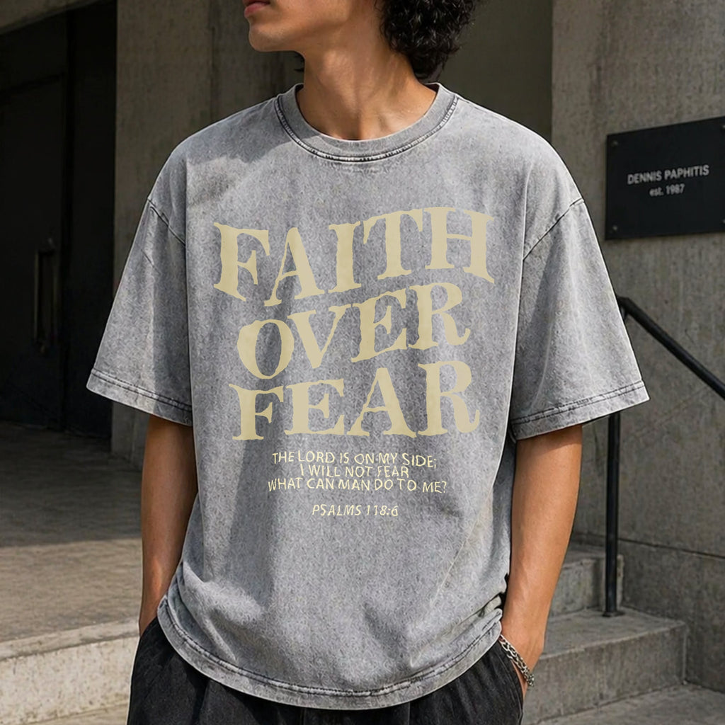 Slogan Vintage Washed T-Shirt product image 5