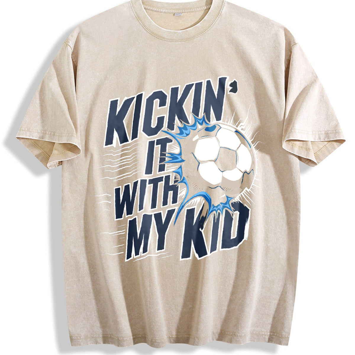 Global Soccer Fan Vintage Washed T-Shirt product image 1