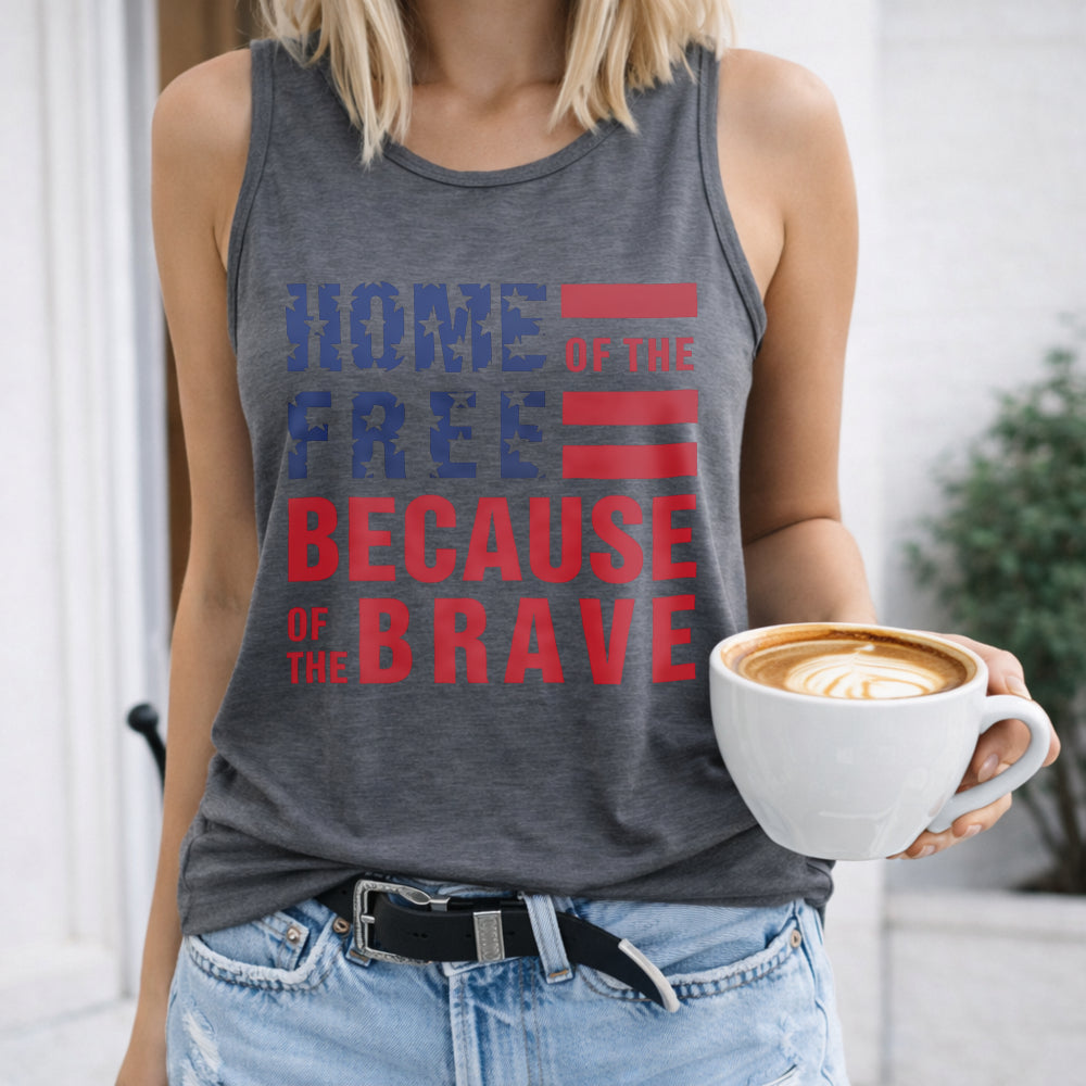 Home Of The Free Women's Tank Top