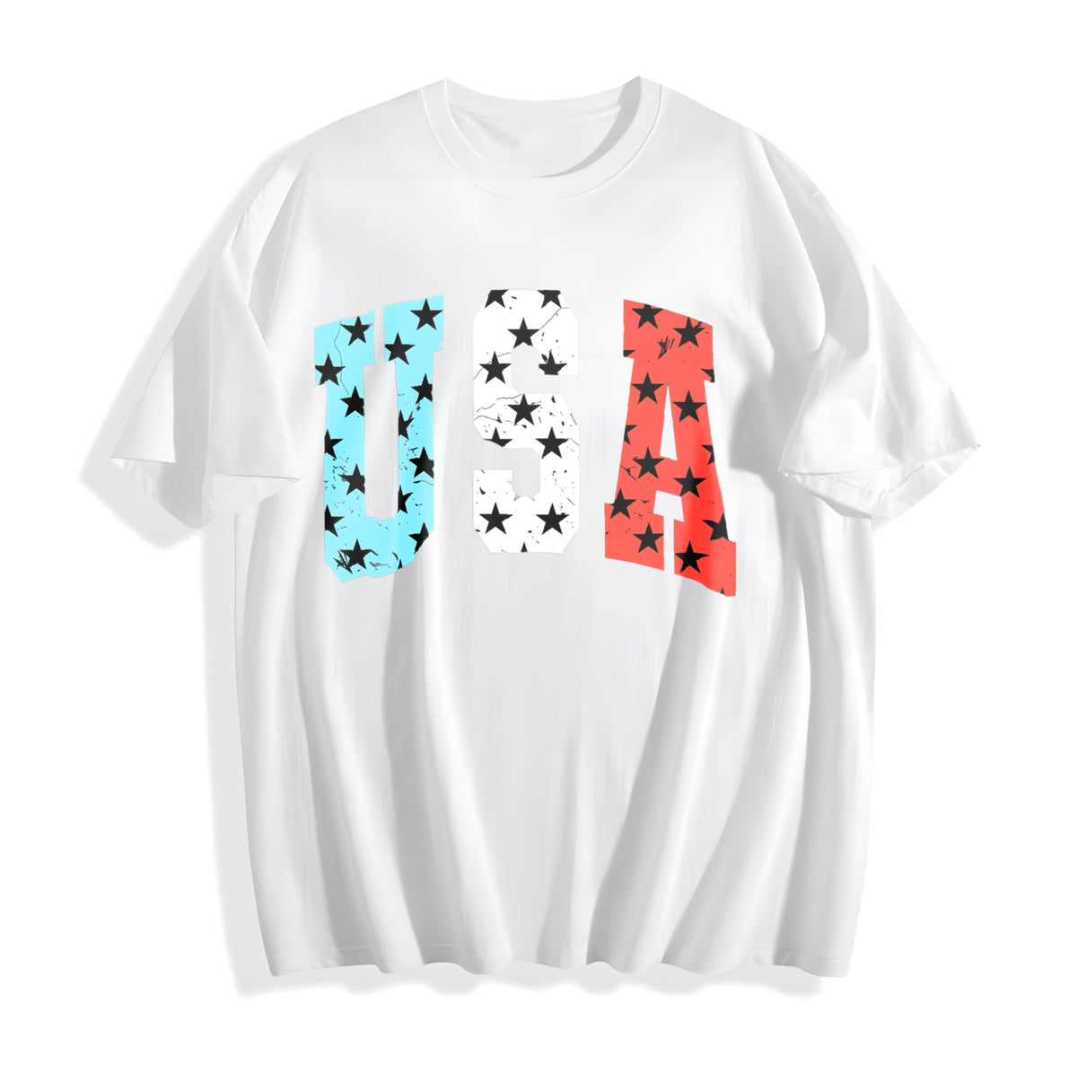 USA Stars Cotton T-Shirt product image 2