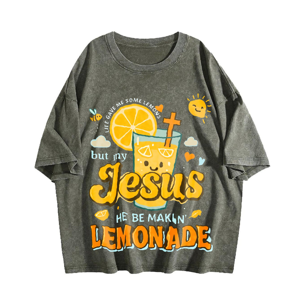 Making Lemonade Washable Vintage Washed T-Shirt product image 4