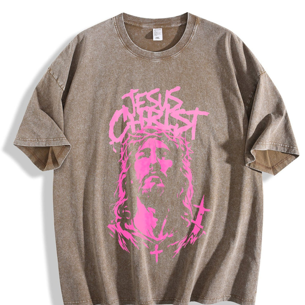 Jesus Christ Bold Christian Faith Crown Of Thorns Vintage product image 3