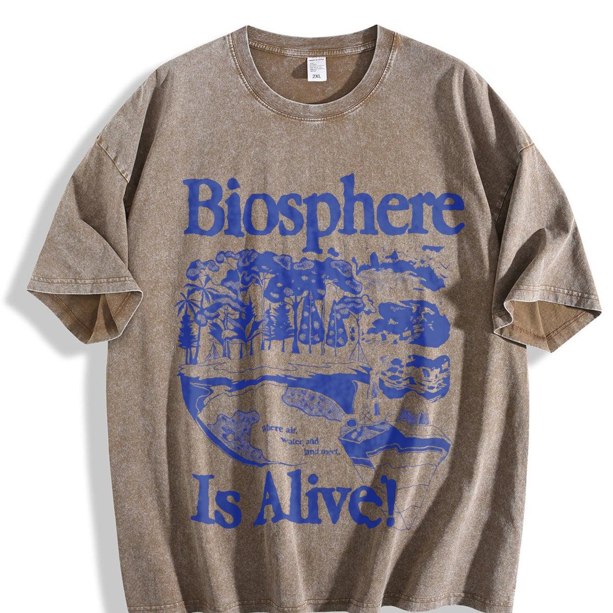 Biosphere Science Vintage Washed T-Shirt product image 3