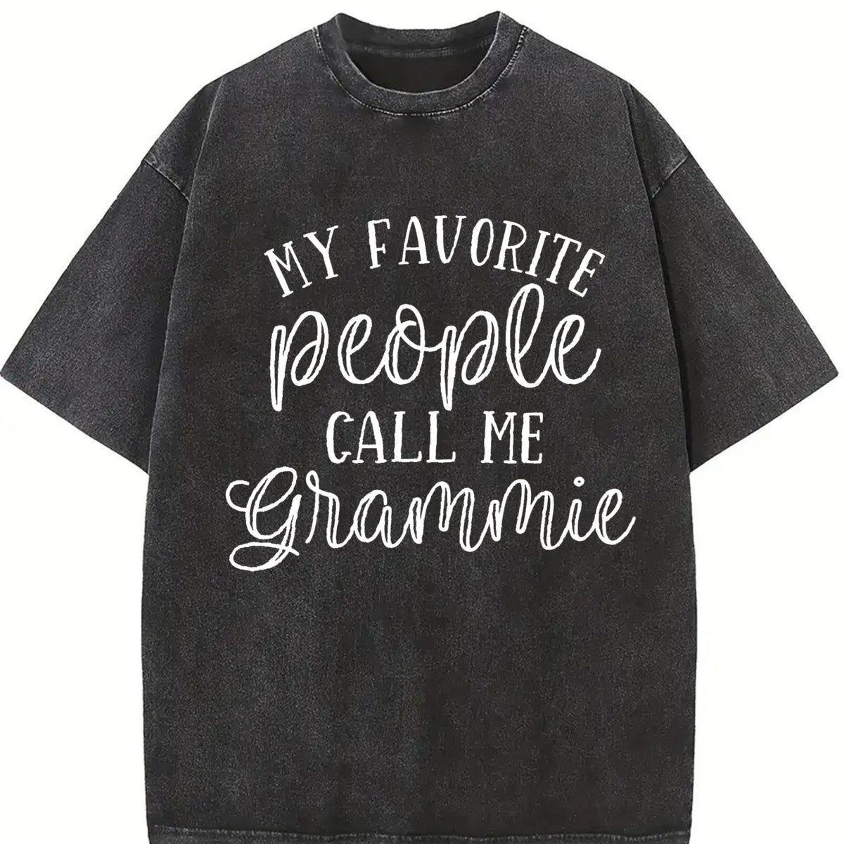 My Favorite People Call Me Grammie Vintage Washed T-Shirt product image 2