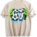 Global Soccer Fan Vintage Washed T-Shirt product image 1